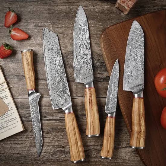 6pcs Kitchen Knives Set, Premium Quality Fruit And Vegetable Knife, Kitchen Cutlery Set, Premium Steak Cutting Knife 6pcs Kitchen Knives Set, Premium Quality Fruit And Vegetable Knife, Kitchen Cutlery Set, Premium Steak Cutting Knife